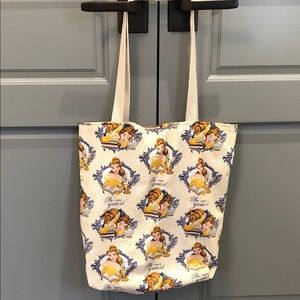 One of a Kind Beauty and the Beast Belle Inspired Tote Bag